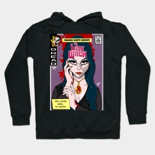 THE LOVE WITCH Purple Cover Hoodie
